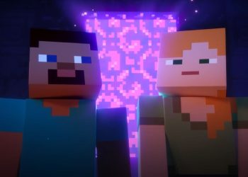 Minecraft Player Constructs Stunning Floating Castle