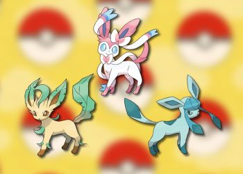 Pokemon Releases Life-Sized Plush Toys of Glaceon, Leafeon, and Sylveon